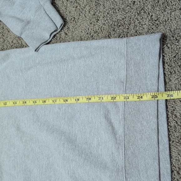 Assholes Live Forever Sweatshirt Light Gray Quarter Zip Pullover Dog Bark Medium - Picture 7 of 11